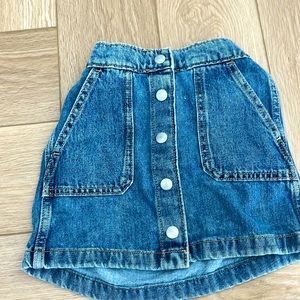 Old Navy girls denim skirt